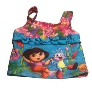 Nickelodeon Dora & Boots Bathing Suit Top